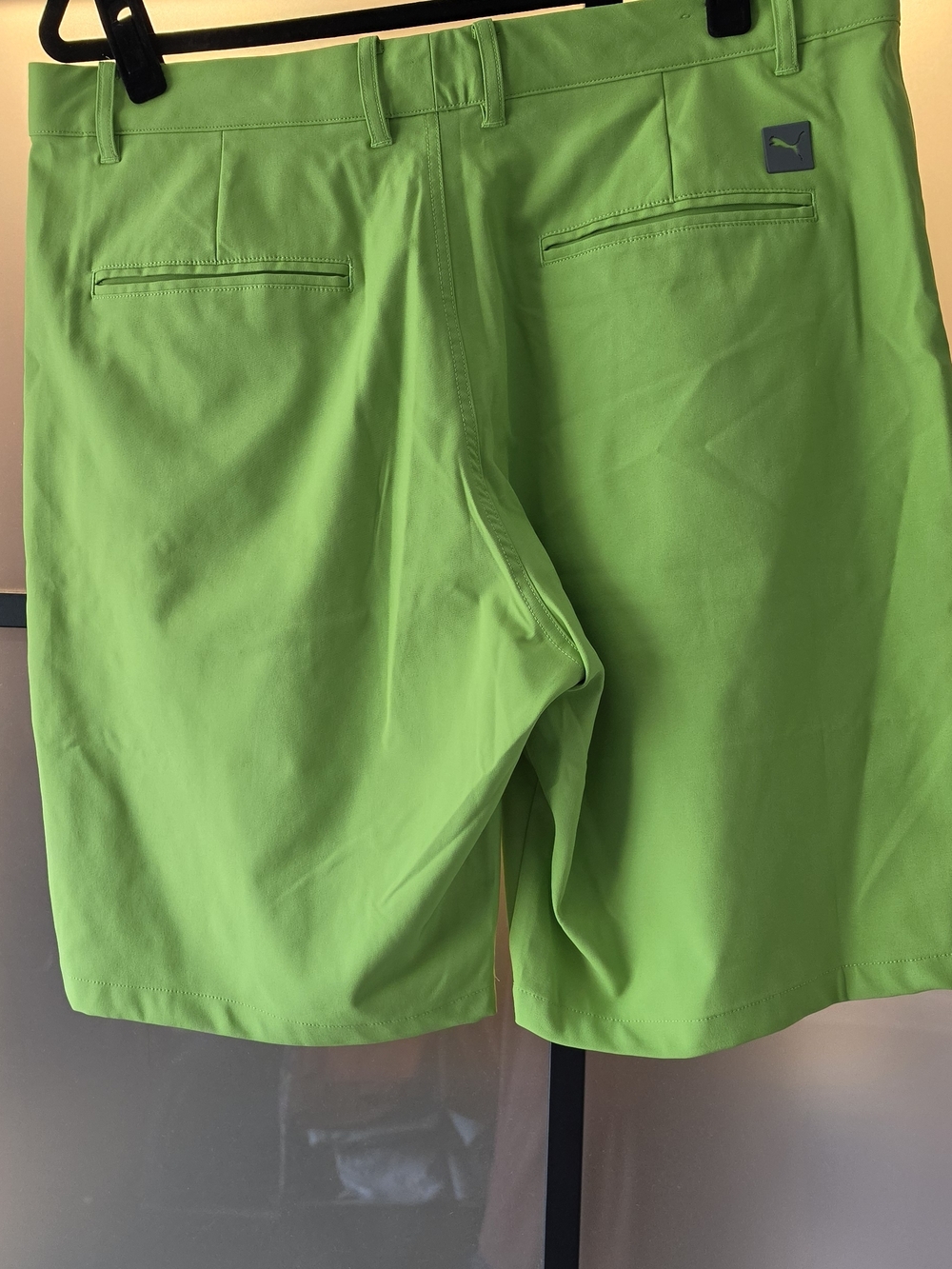 Puma Neon Lime Athletic Golf Shorts